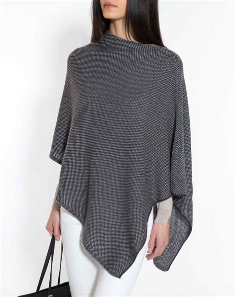 why choose a cashmere poncho.